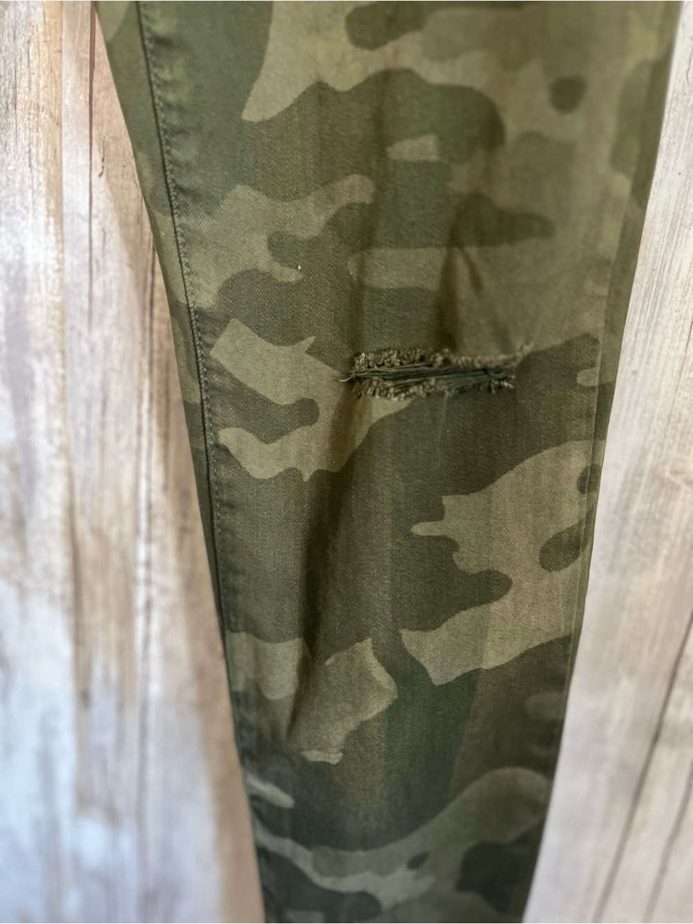 NWT American Eagle Camo Jeggings Next Level Stretch High Rise Skinny Jeans  4 - Picture 5 of 11